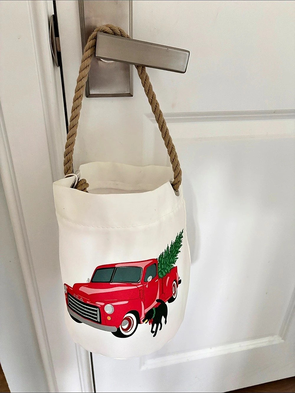 Sea Bags Holiday Truck Bucket Bag Rope Basket